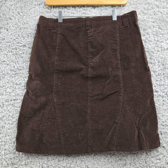BUM Equipment‎ Mini Skirt Womens 10 Brown Stretch Goblincore Nature Earthy Y2K - Picture 4 of 10